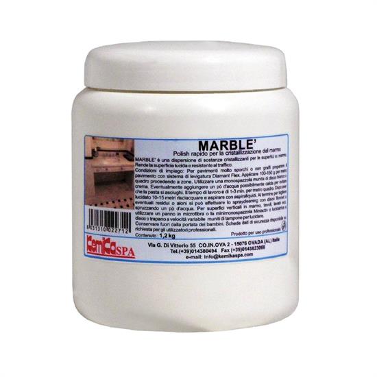 MARBLE' POLISH IN PASTA CRISTALLIZANTE KG.1,2 KEMIKA