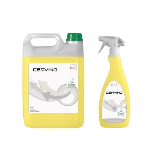 DETERGENTE SGRASSANTE CERVINO ECOLABEL LT.5