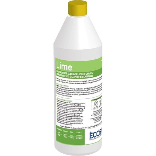 LIME DETERGENTE MANUTENTORE PAVIMENTI TN 10LT ECOLABEL ECOS