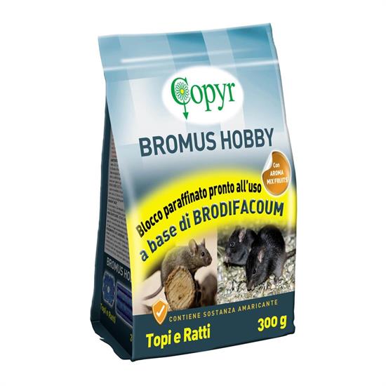 BROMUS HOBBY BLOCCO PARAFINATO 300G 25PPM