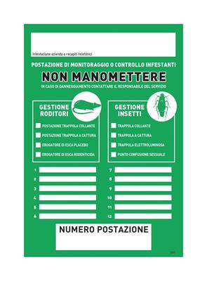 CARTELLI SEGNALATORI PER PUNTI ESCA COPYR