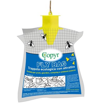 FLY BAG NEW TRAPPOLA PROFESSIONALE CATTURA MOSCHE COPYR
