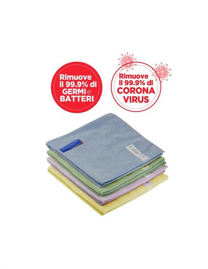 PANNO MICROTEX ECO CM.40X40 GIALLO ECOLABEL