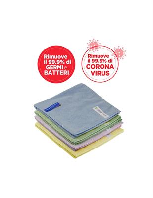 PANNO MICROTEX ECO CM.40X40 GIALLO ECOLABEL