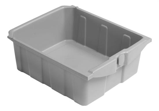 CASSETTO SCORREVOLE IN PLASTICA LT. 10 C/SERRATURA FILMOP