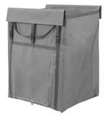 SACCO IN TELA 200 LT GRIGIO CON APERTURA FRONTALE CAR.3105