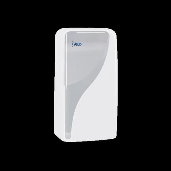 DISPENSER PER CARTA IGIENICA INTERFOGLIATA BIANCO VELO