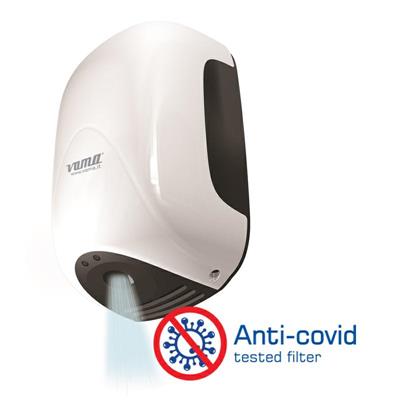 ASCIUGAMANO ELETTRICO SMART JET MINI 900W ABS BIANCO