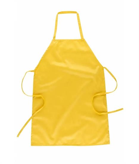 GREMBIULE PVC GIALLO 75X120