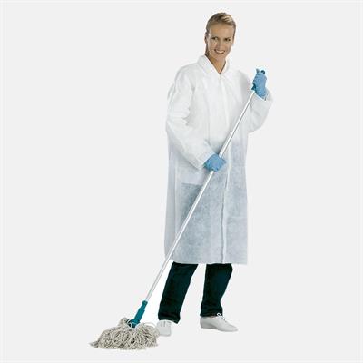 CAMICE DA LAVORO BIANCO CHIUSURA ANT.CON VELCRO gr.45
