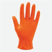 GUANTO NITRILE DIAMOND HI GRIP ORANGE MIS.L PZ.50