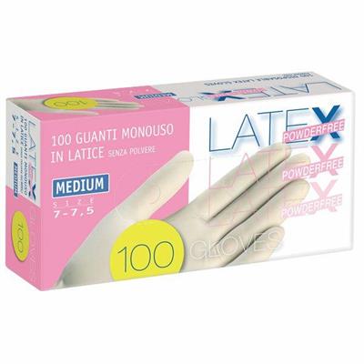 GUANTI MONOUSO LATTICE S/POLVERE PZ.100 M.XL