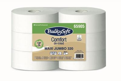 CARTA IGIENICA COMFORT DEINKED MAXI JUMBO RT.6 BULKY