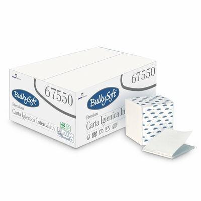 CARTA IGIENICA INTERFOGLIATA P.CELLULOSA 2V 19X11 9000PZ