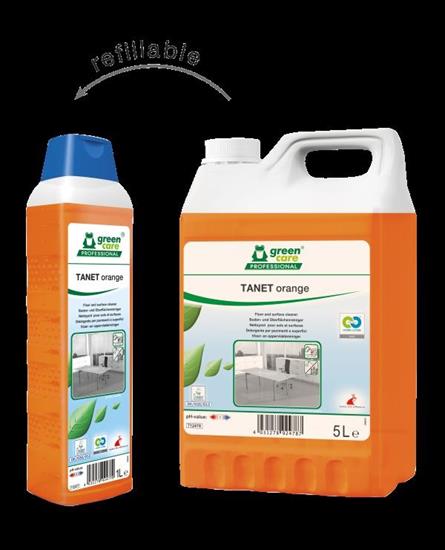 TANET ORANGE GREEN DETERGENTE PAVIMENTI E SUPERFICI LT.1 W&M