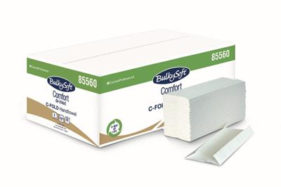 ASCIUGAMANO PIEGATI A C 2 VELI DEINKED 31x23 PZ.3060 BULKY