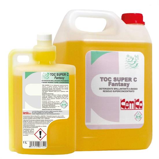 TOC FRESH SUPER C DETERGENTE SUPERCONCENTRATO LT.5 KEMIKA