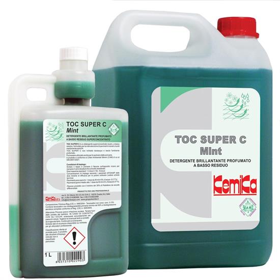 TOC SUPER C MINT BRILLANTANTE PROFUMATO LT.1 KEMIKA I/E