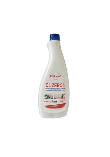CL ZERO 5 DETERGENTE CLORO ATTIVO ML.750