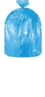 SACCHI NU 50x60 CT 50X20PZ AZZURRO TRASPARENTE