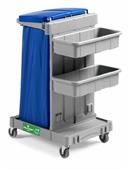 CARRELLO ALPHA 1100 C/REGGISACCO 2 VASCHETTE XX