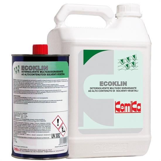 ECOKLIN DETERSOLVENTE MULTIUSO SGRASSANTE KEMIKA LT.5
