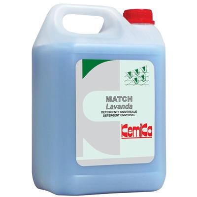 MATCH LAVANDA DETERGENTE UNIVERSALE KG.5 KEMIKA
