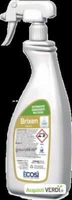 BRIXEN SGRASSANTE PER ACCIAIO E BANCHI ML.750 ECOLABEL ECOSI