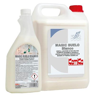 MAGIC SUELO BIANCO CRISTALLIZZ. DI FINITURA KG.5 KEMIKA XX
